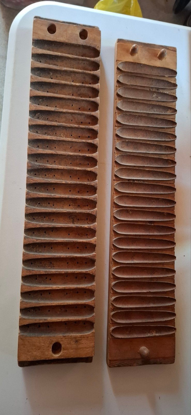 Vintage Houten sigaren plank - mal, Ophalen of Verzenden