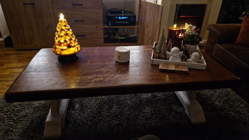 Klooster tafel, Gebruikt, 100 tot 150 cm, 50 tot 75 cm, Ophalen of Verzenden