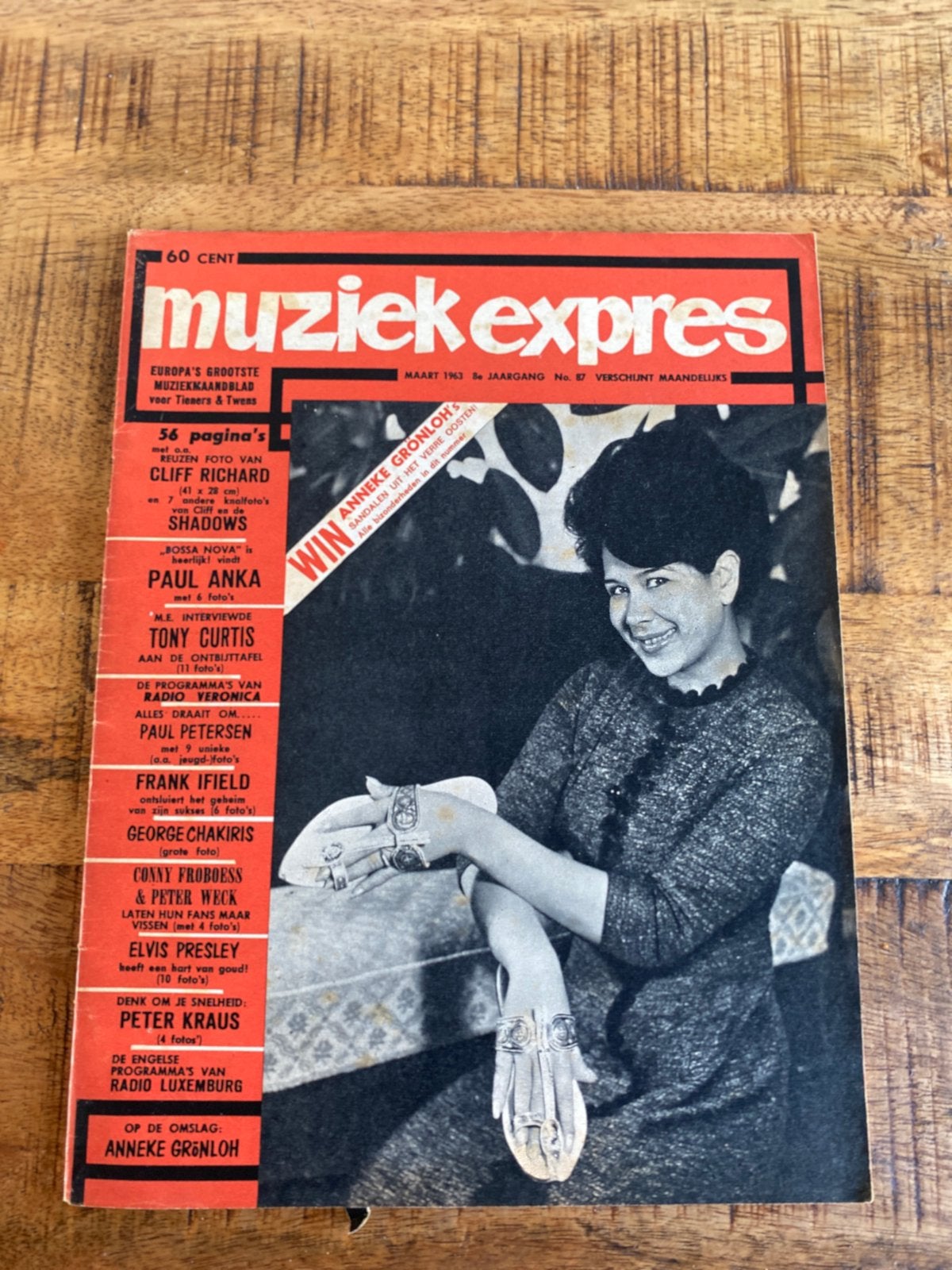 Muziek expres maart 1963, Ophalen of Verzenden, Gelezen, Artiest