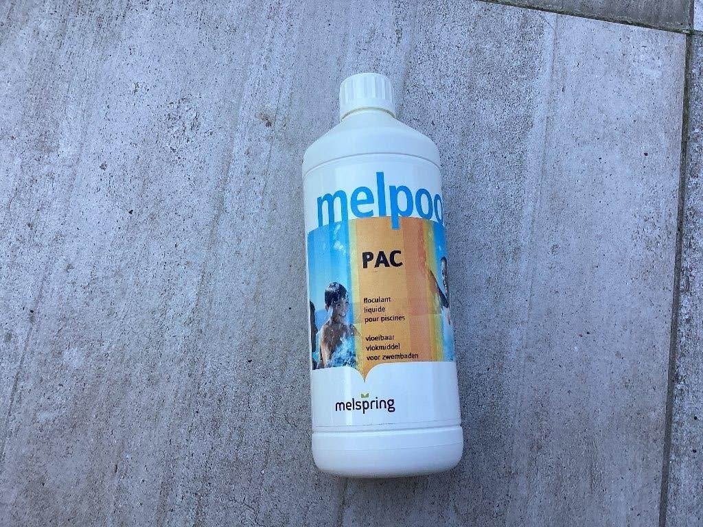 Melpool PAC vloeibaar vlokmiddel, Ophalen