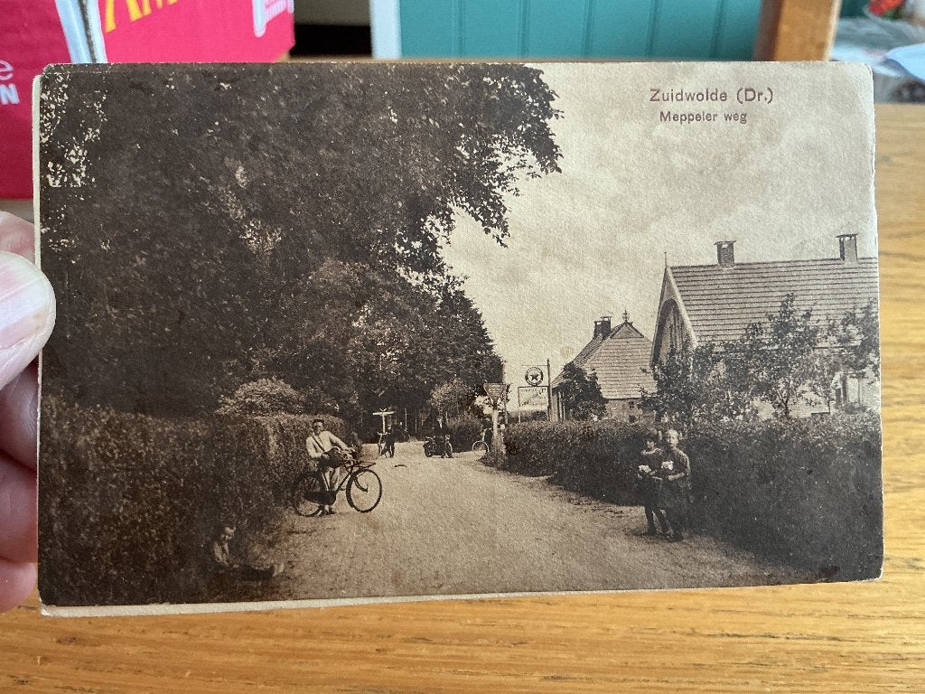 Zuidwolde meppelerweg, Verzenden, 1920 tot 1940, Gelopen, Drenthe