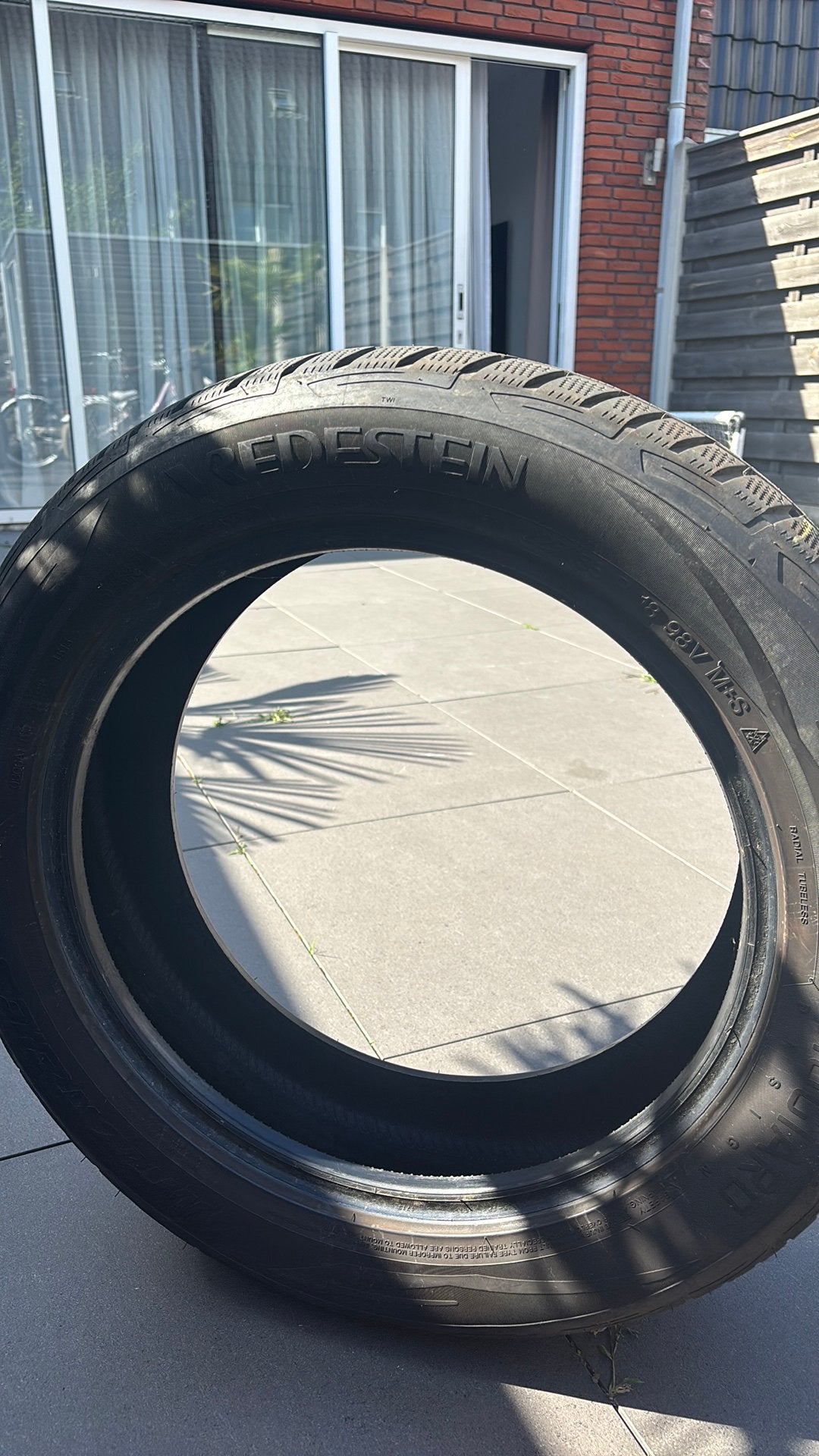 3 Vredestein 225/55 R18 M+S & 1 Landsail LS588 SUV band, Auto-onderdelen, Banden en Velgen, Ophalen, 18 inch, Gebruikt, All Season