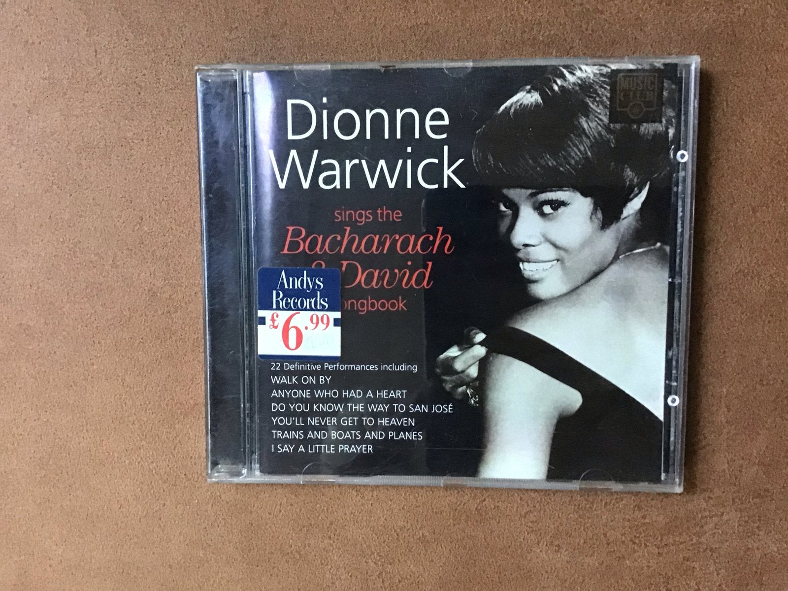 Dionne Warwick - Sings the Bacharach & David Songbook CD, Ophalen of Verzenden, Gebruikt, Verzamelalbum, Inclusief boekje