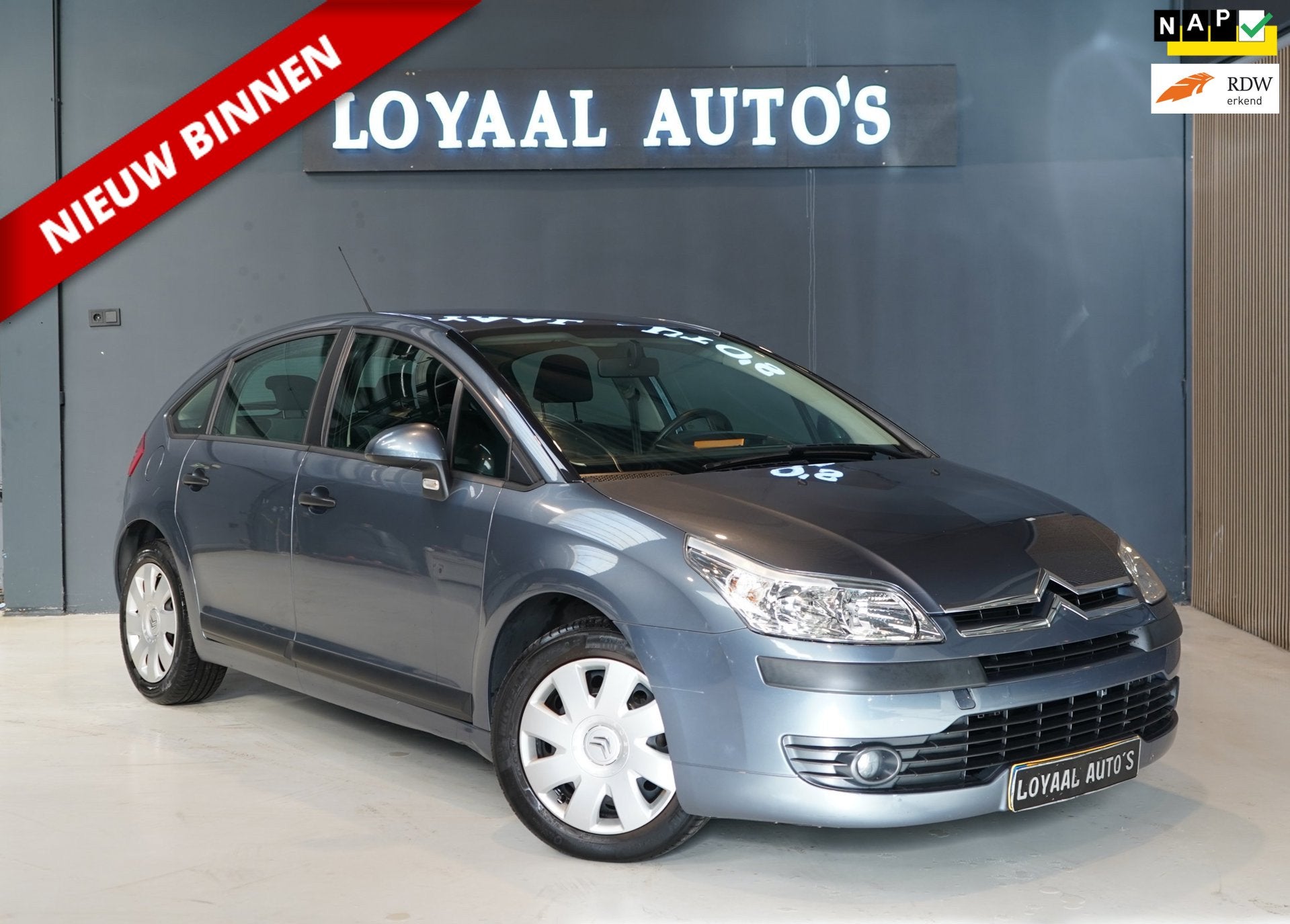 Citroen C4 1.4-16V Ligne Prestige | 1E EIGENAAR | CRUISE | A, Auto's, Voorwielaandrijving, Stof, Origineel Nederlands, Handgeschakeld