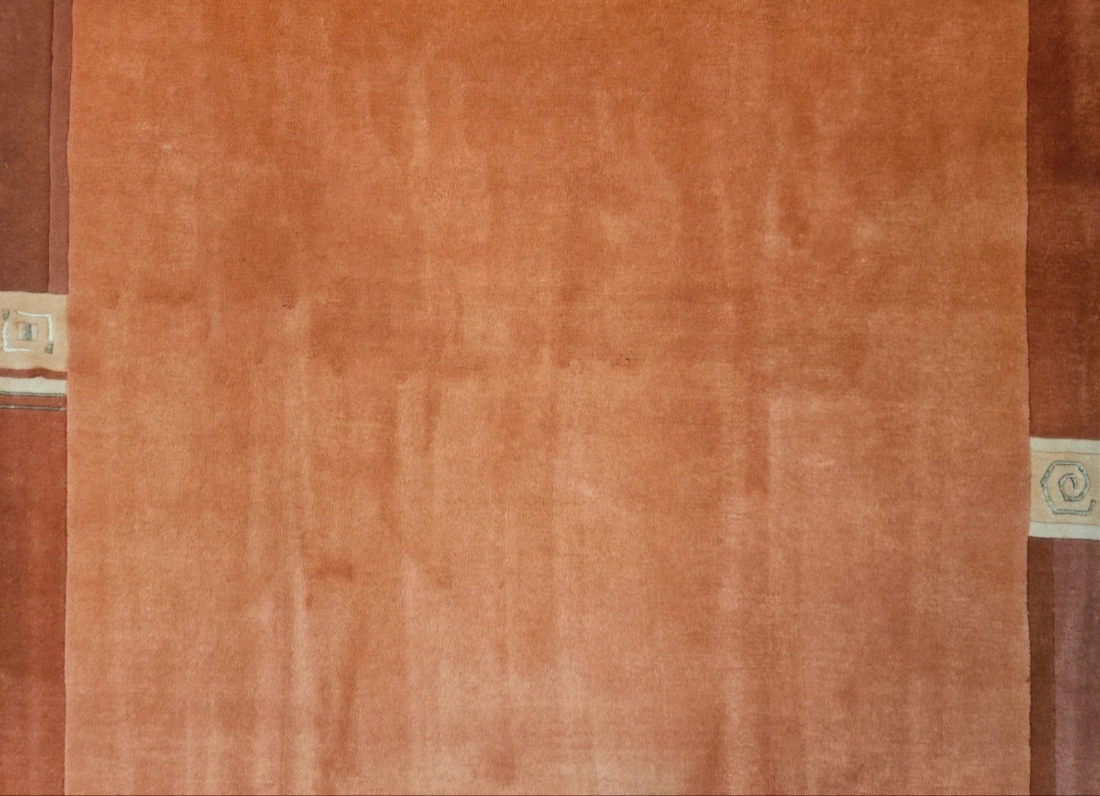 Handgeknoopt modern wol tapijt Nepal Pumpkin 170x235cm, 150 tot 200 cm, 200 cm of meer, Www.hypepopup.nl, Ophalen of Verzenden