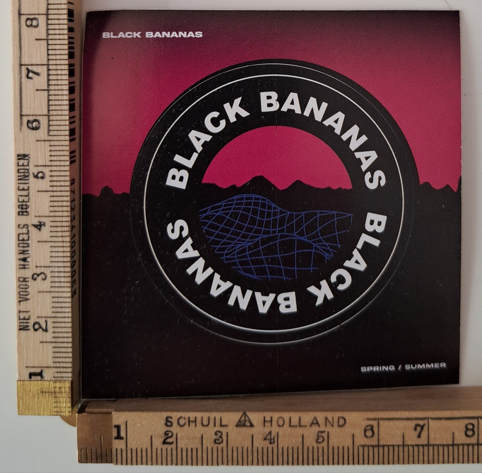 Mooie set van 5 stickers Black Bananas kleding kledingmerk, Verzamelen, Ophalen of Verzenden, Zo goed als nieuw, Merk