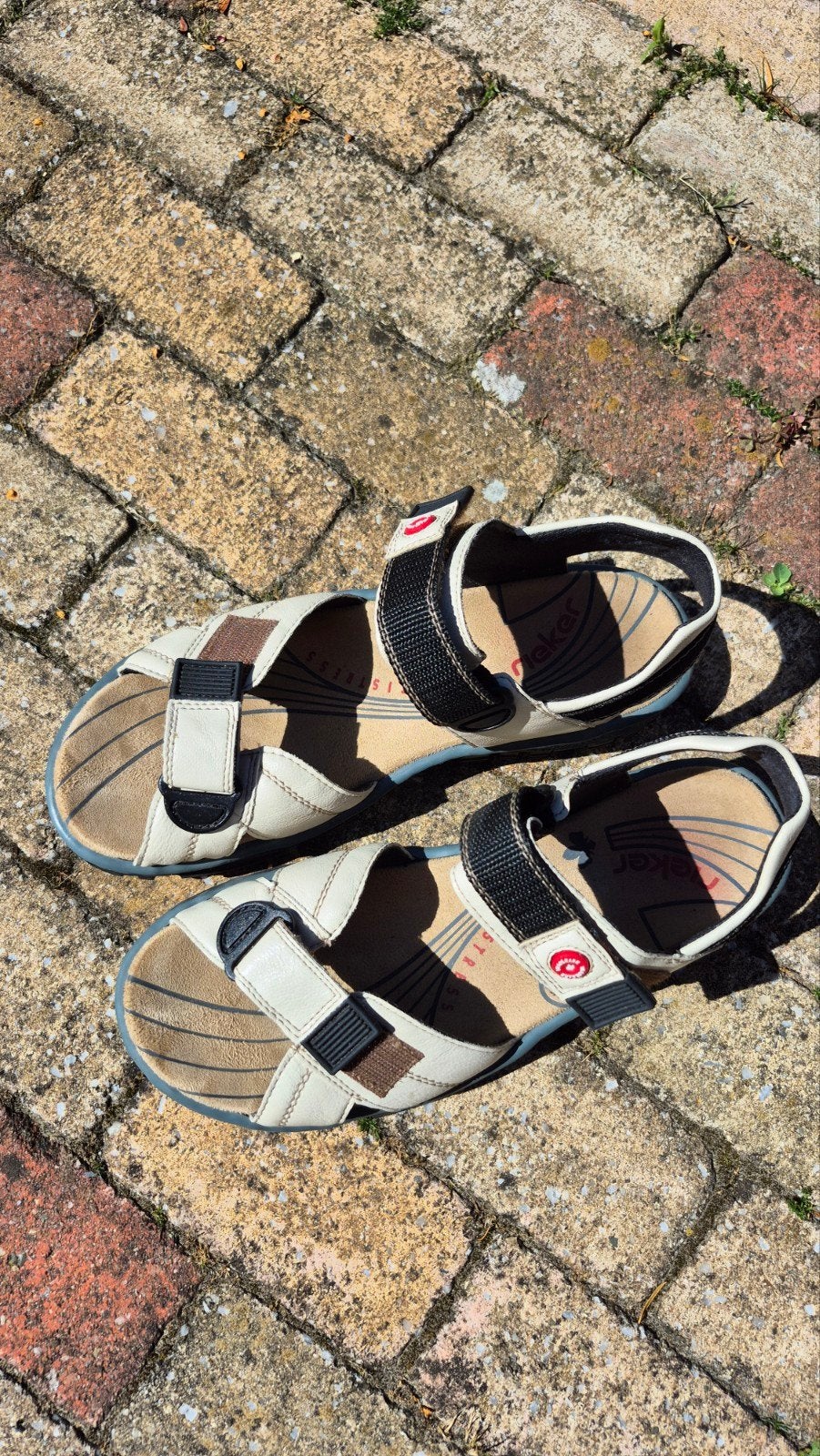 Sandalen Rieker, Zo goed als nieuw, Rieker, Sandalen of Muiltjes, Ophalen of Verzenden