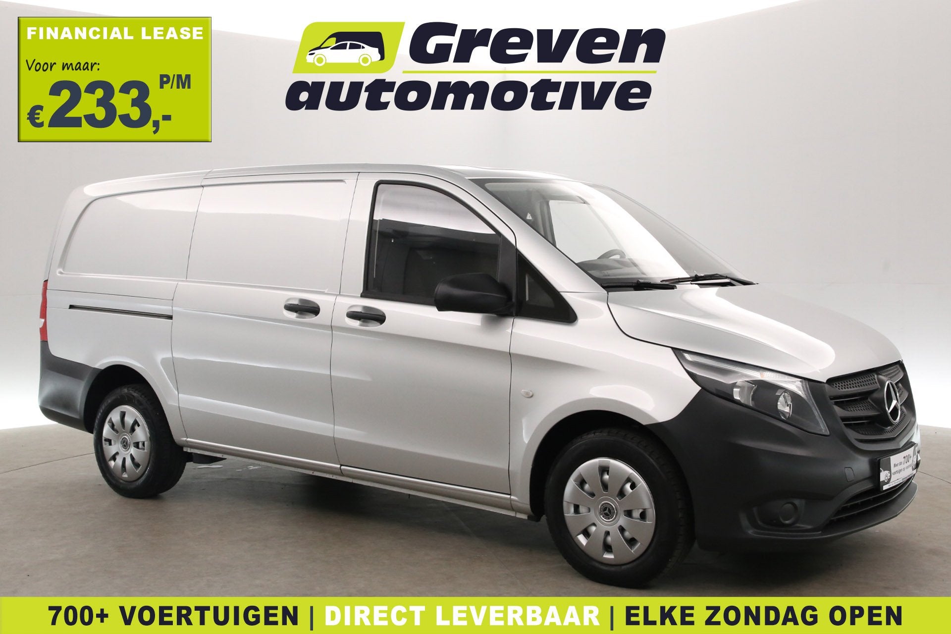 Mercedes-Benz Vito CDI Lang | 140PK | Camera | Schuifdeur |, Auto's, Gebruikt, Euro 6, 4 cilinders, Mercedes-Benz