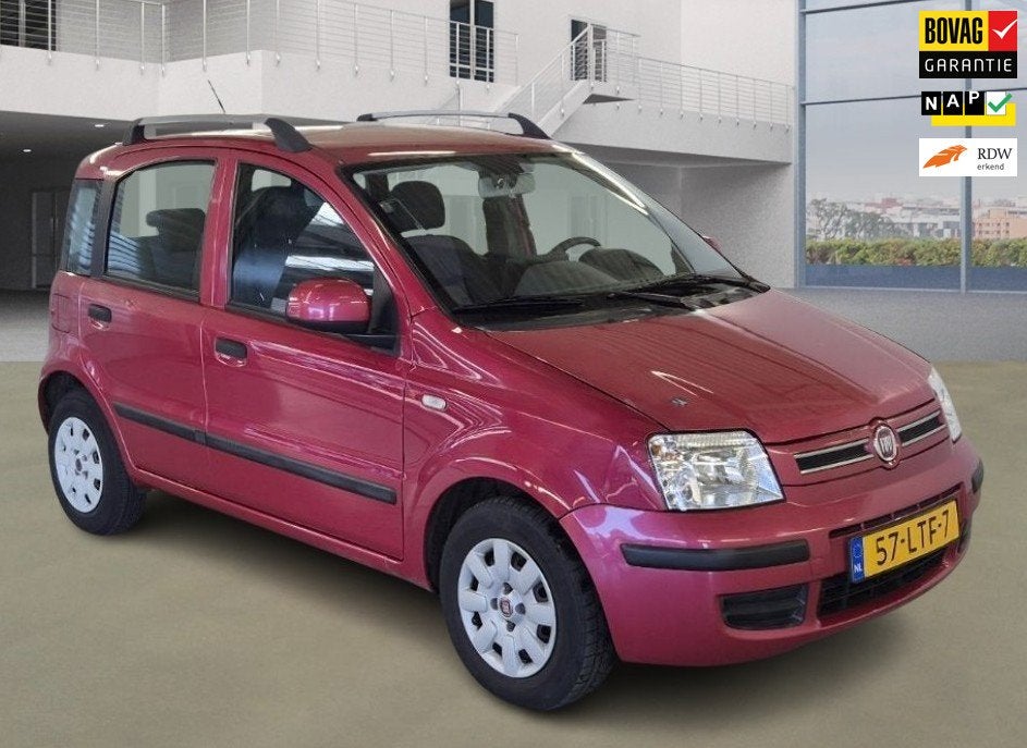 Fiat Panda 1.2 Edizione Cool Airco km +NAP NL-auto, Auto's, Fiat, Euro 5, Gebruikt, Origineel Nederlands, Bedrijf