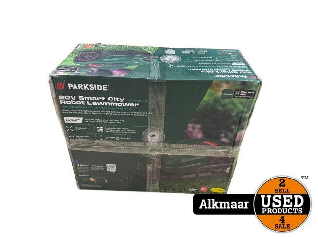 Parkside 20V SmartCity robot Lawnmower 250m2 | Nieuw in Doos, Tuin en Terras, Parkside, Zo goed als nieuw, Support@parkside.com