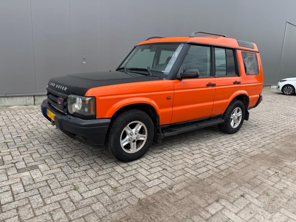 Land Rover Discovery 2.5 TD5, 2004, oranje! Trekhaak, Automaat, Stof, Trekhaak, Zwart