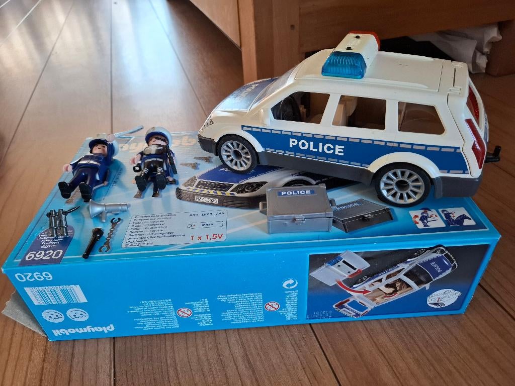 Playmobil city action politie auto 6920, Kinderen en Baby's, Speelgoed | Playmobil, Ophalen of Verzenden, Gebruikt, Complete set