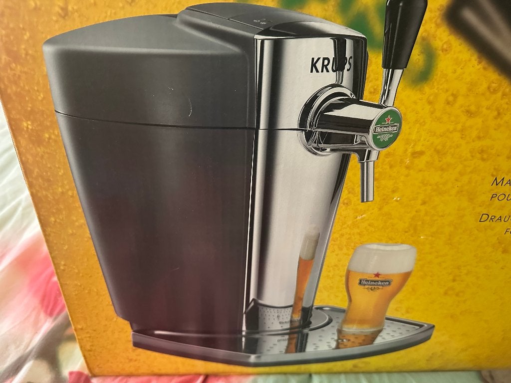 Krups biertender, Witgoed en Apparatuur, Thuistaps, Ophalen, Zo goed als nieuw, Krups