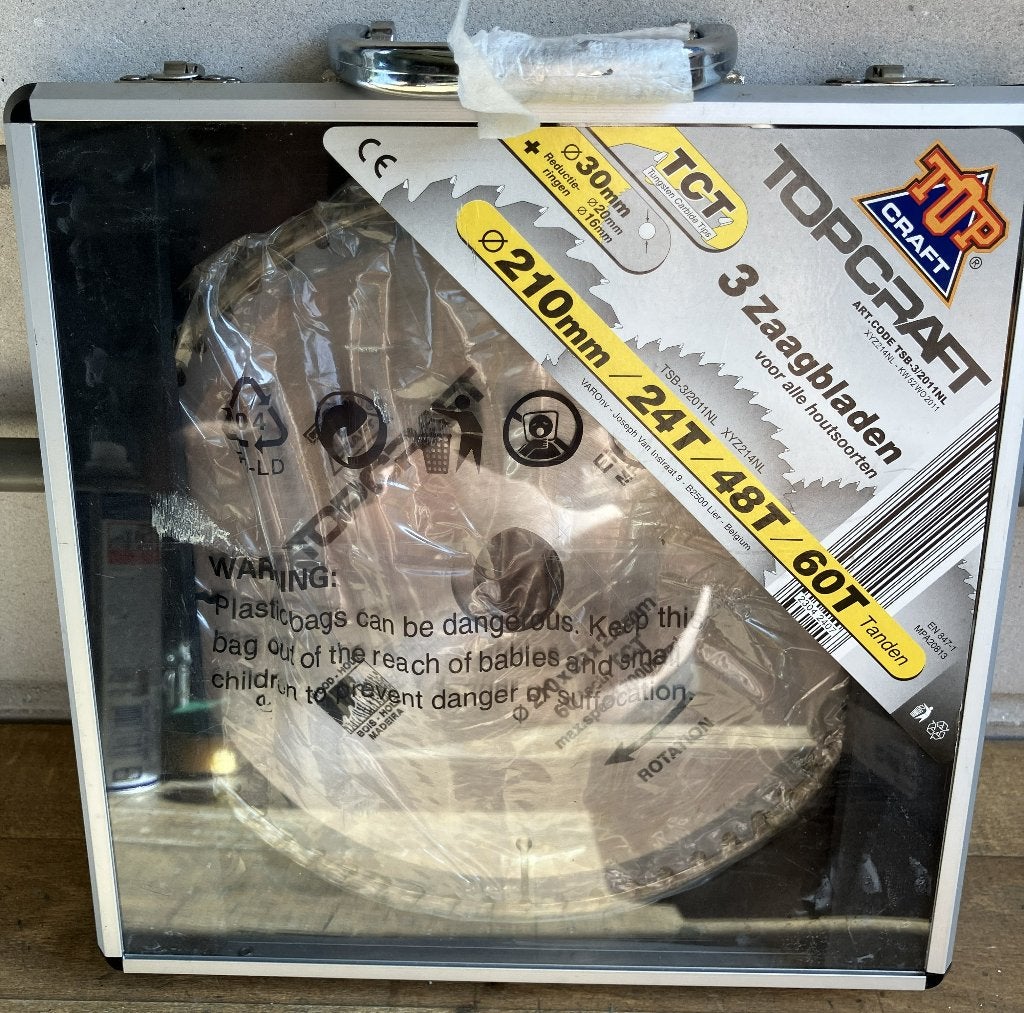 Zaagbladen TopCraft 210xx30x2,8, Doe-het-zelf en Verbouw, Gereedschap | Zaagmachines, Cirkelzaag, TOP CRAFT, Nieuw, 600 tot 1200 watt