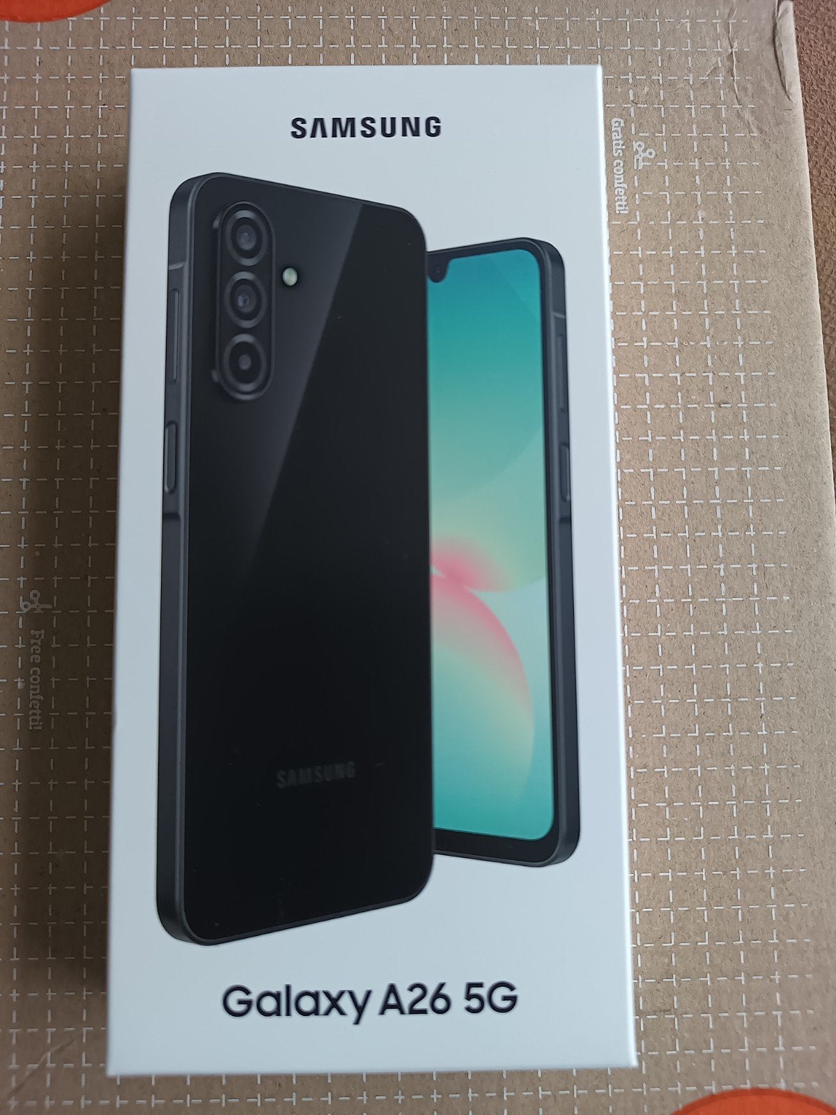 NIEUW IN DOOS Samsung Galaxy A26 128GB Zwart 5G, Telecommunicatie, Mobiele telefoons | Samsung, Ophalen, Zwart, Nieuw, 128 GB