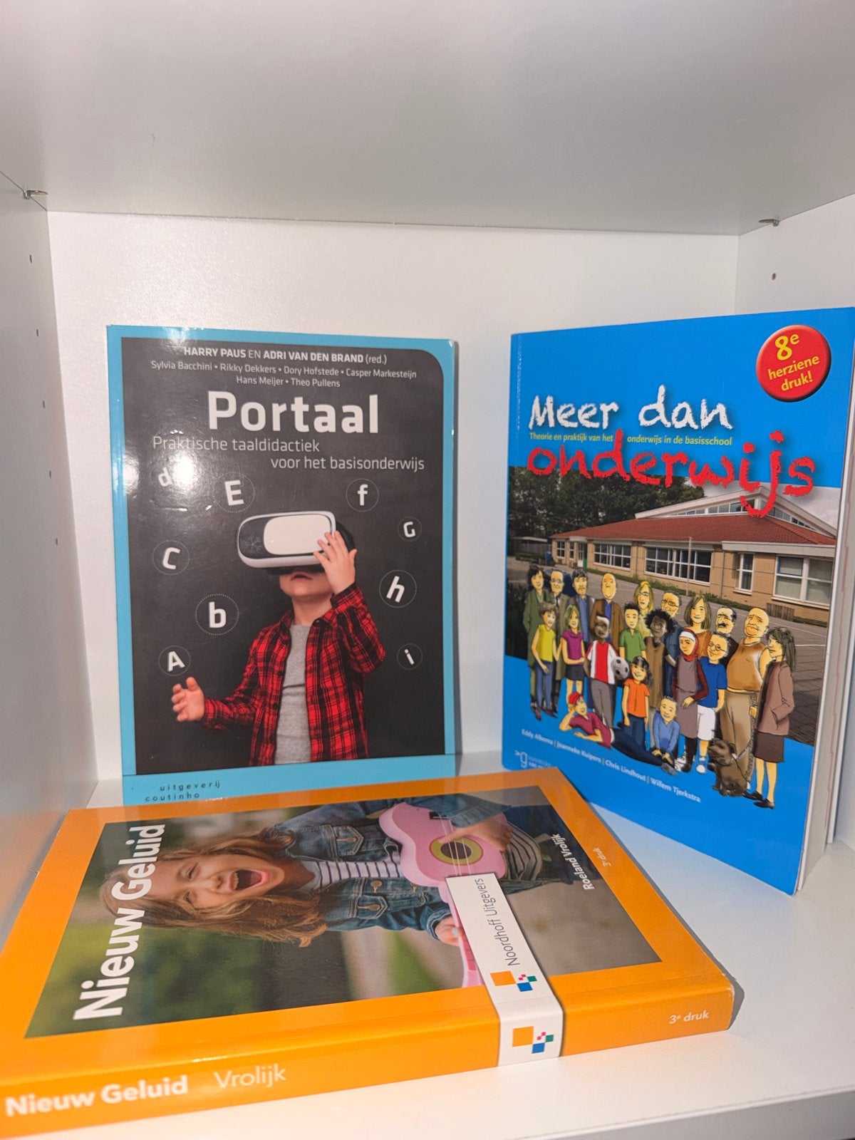 Pabo boeken: Portaal, Meer dan Onderwijs, Meten en Meetkunde, Boeken, Ophalen of Verzenden, Zo goed als nieuw, Overige niveaus
