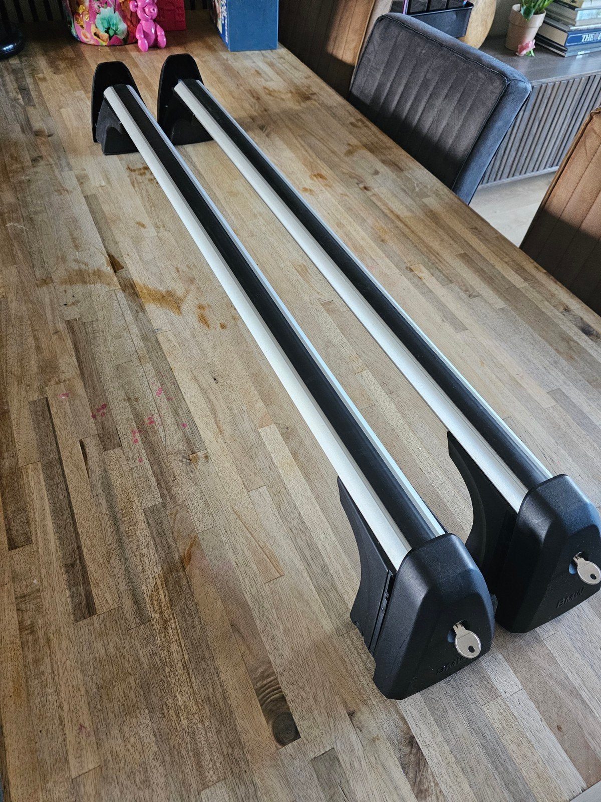 set originele BMW dakdragers  BMW gran tourer, Ophalen, Zo goed als nieuw