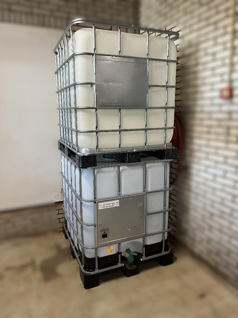 IBC Vloeistof container 1000L, Ophalen, Gebruikt
