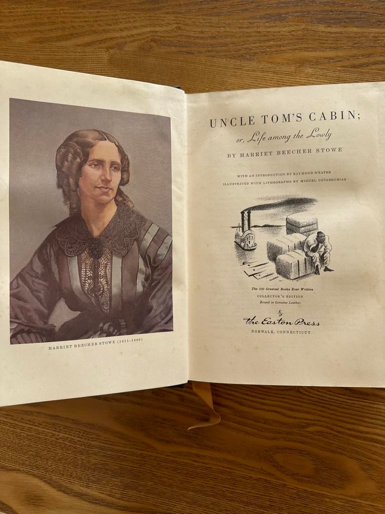 Uncle Tom's Cabin - Harriet Beecher Stowe - Easton Press, Boeken, Romans, Gelezen, Amerika, Ophalen of Verzenden