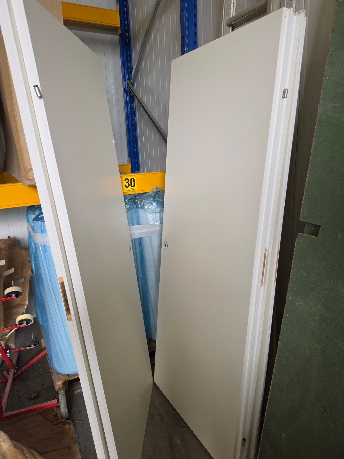 witte binnendeuren opdek, Doe-het-zelf en Verbouw, Deuren en Horren, Minder dan 80 cm, Binnendeur, Nieuw, Ophalen of Verzenden