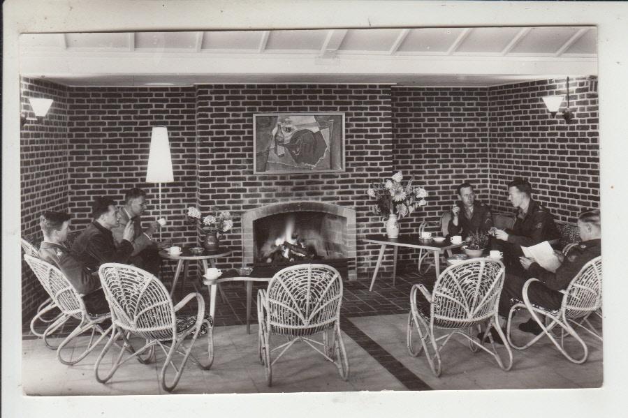 Nunspeet, Militair Tehuis De Leemberg, Verzamelen, Ophalen of Verzenden, 1940 tot 1960, Ongelopen, Gelderland