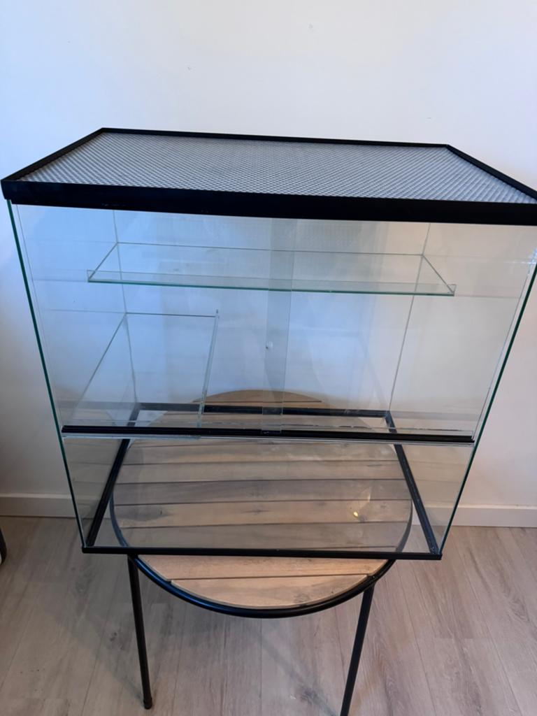 Gerbilarium 60x40x60  cm, Kooi, Gebruikt, Hamster, Ophalen