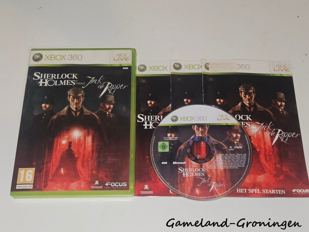 Sherlock Holmes versus Jack the Ripper (Xbox 360), Gebruikt, -, -, 1 speler