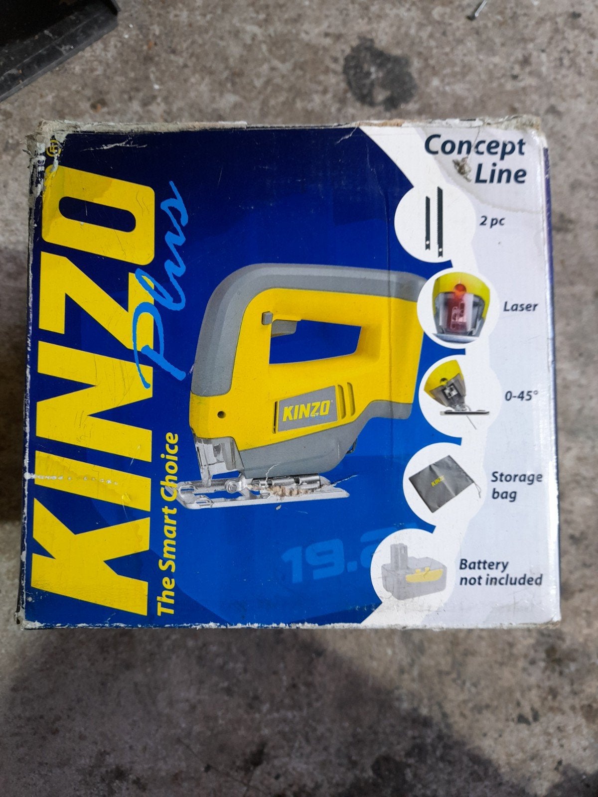 Kinzo Plus Decoupeerzaag - Concept Line, Minder dan 30 mm, Kinzo, Decoupeerzaag, Nieuw