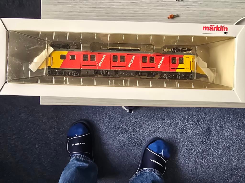 Märklin H0 PTT Post Treinset - Zo goed als nieuw, Hobby en Vrije tijd, Modeltreinen | H0, Wisselstroom, Treinset, Ophalen of Verzenden