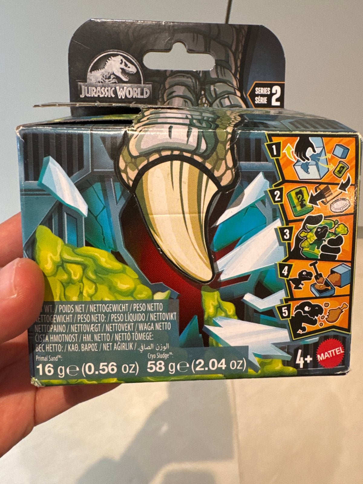 Jurassic World Dominion Cryo Siege Speelset - Serie 2, Ophalen of Verzenden, Nieuw