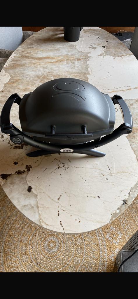 Elektrische Weber bbq, Ophalen of Verzenden, Zo goed als nieuw