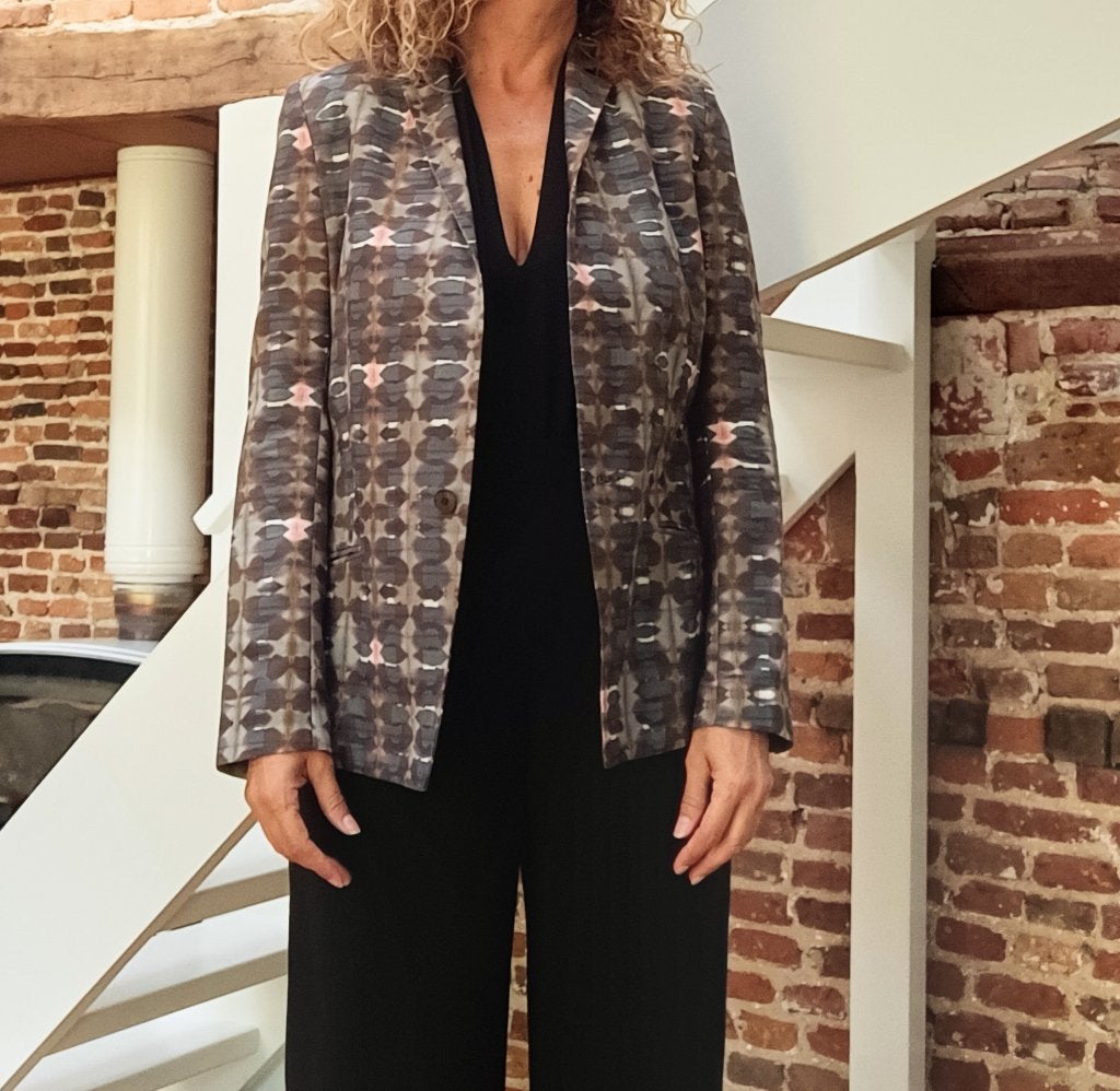 Magnifieke stijlvolle blazer Christian Wijnants L, Maat 38/40 (M), Overige kleuren, Christian Wijnants, Ophalen of Verzenden