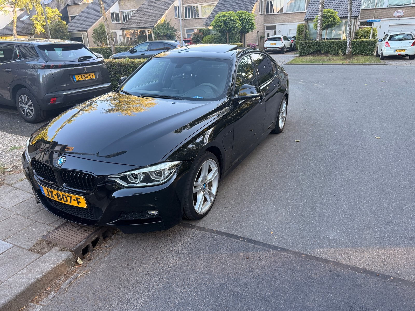 BMW 3-Serie 330e Iperformance 252pk Aut 2016 Zwart, Auto's, 1998 cc, Achterwielaandrijving, 48 km/l, Zwart