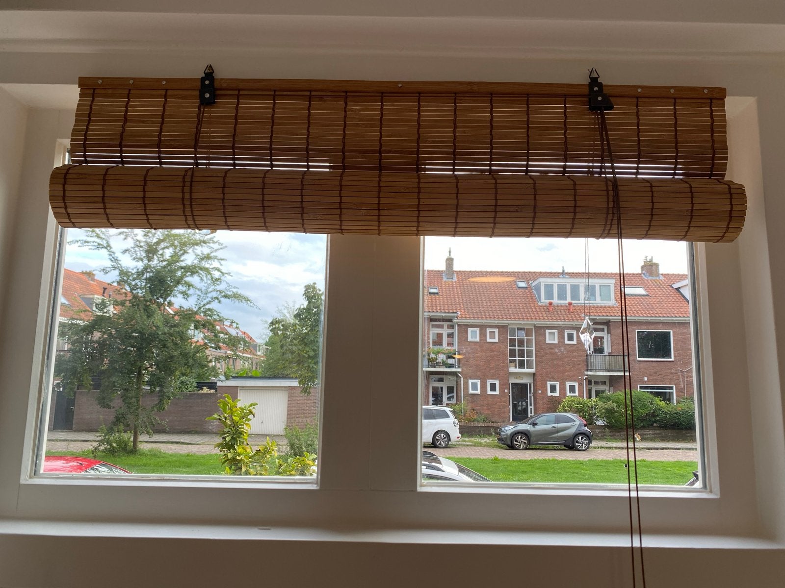 Bamboe Rolgordijnen - 170x70 cm en 170x90 cm, Bruin, Ophalen of Verzenden, Rolgordijn, Bamboe