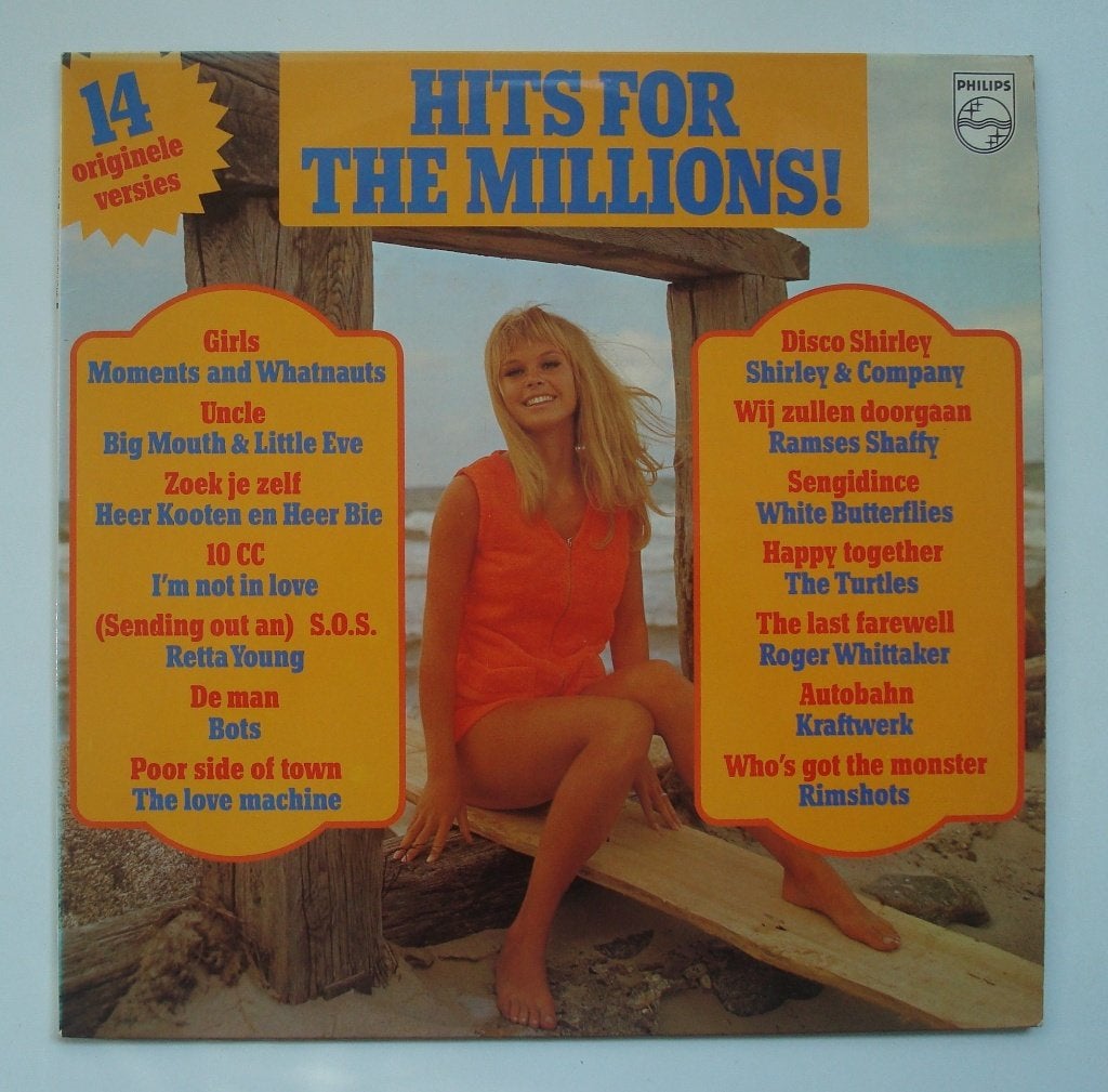 Hits For The Millions!, originele lp uit 1975, Ophalen, LP, Zo goed als nieuw, Pop