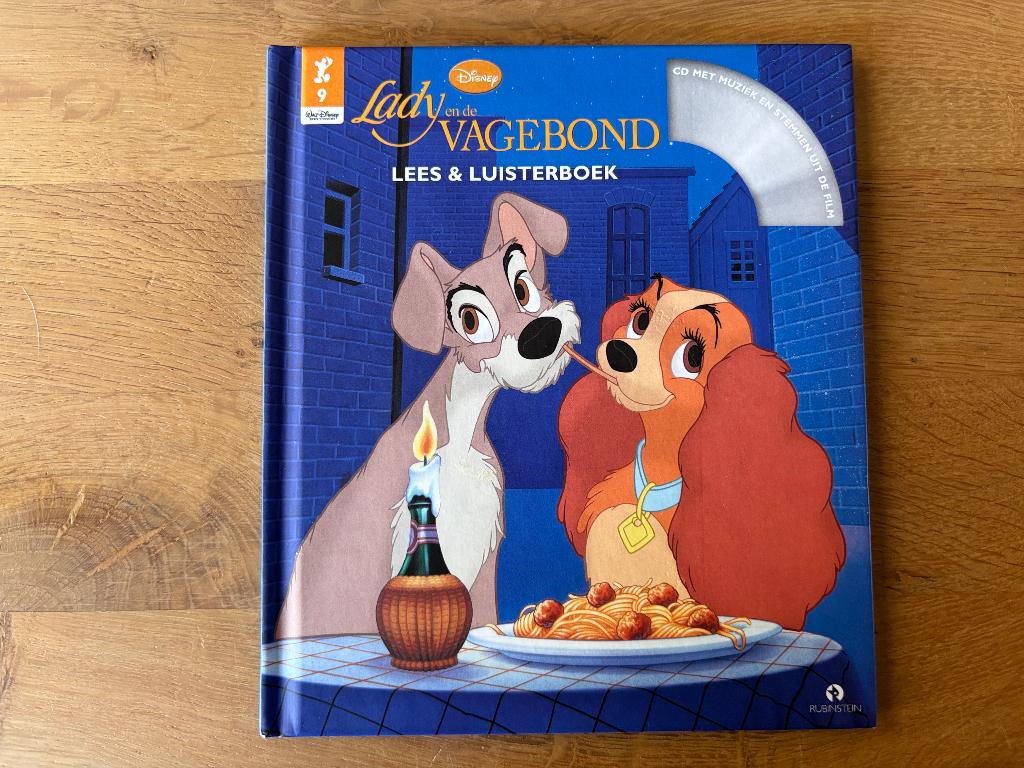 Lady en de Vagebond - Lees en Luisterboek - Met CD, Boeken, Luisterboeken, Cd, Kind, Ophalen of Verzenden
