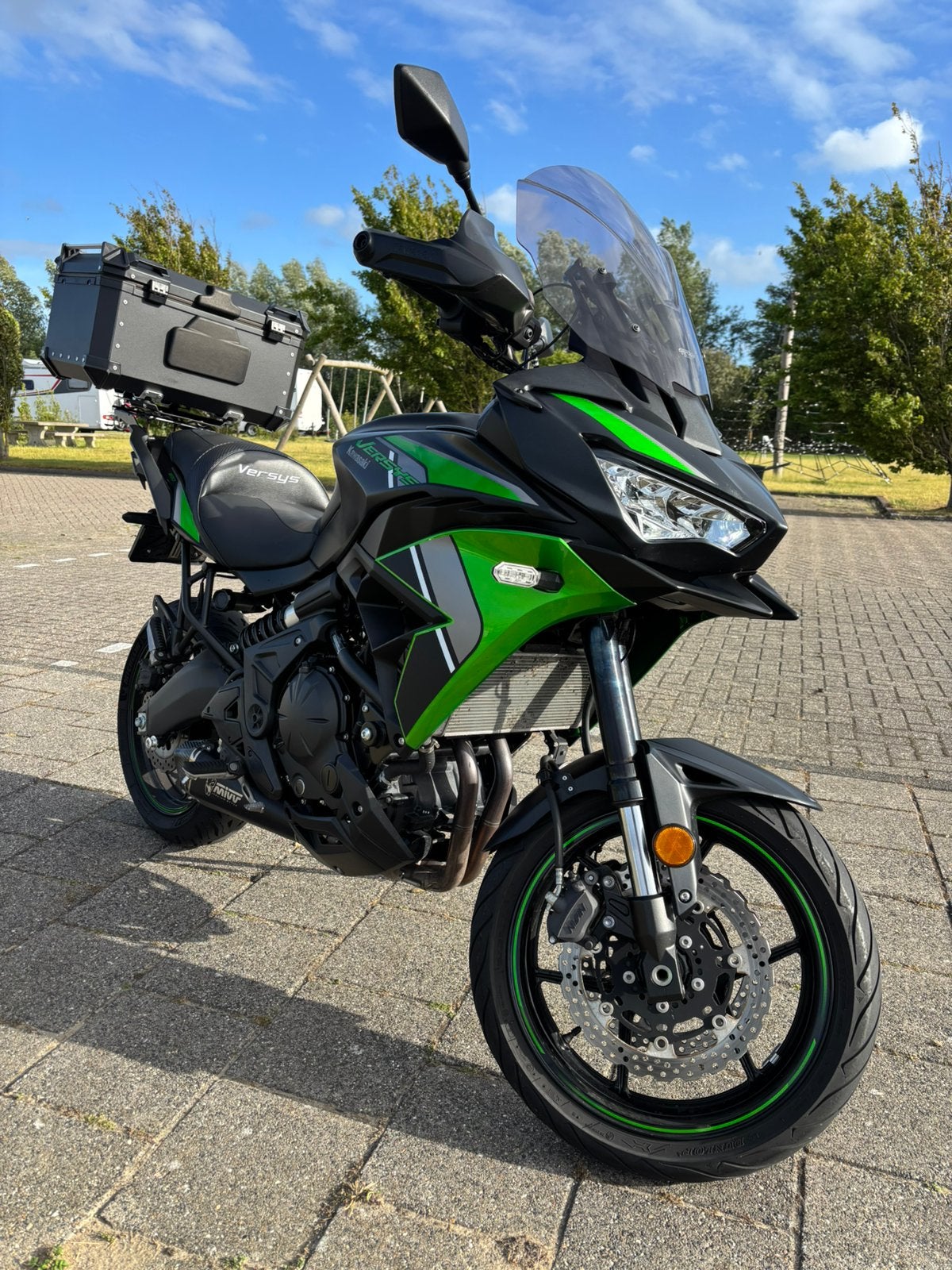 Zeer nette Kawasaki Versys 650 2024, Motoren, Motoren | Kawasaki, Traction Control, Motorrijbewijs A, Particulier, Meer dan 35 kW