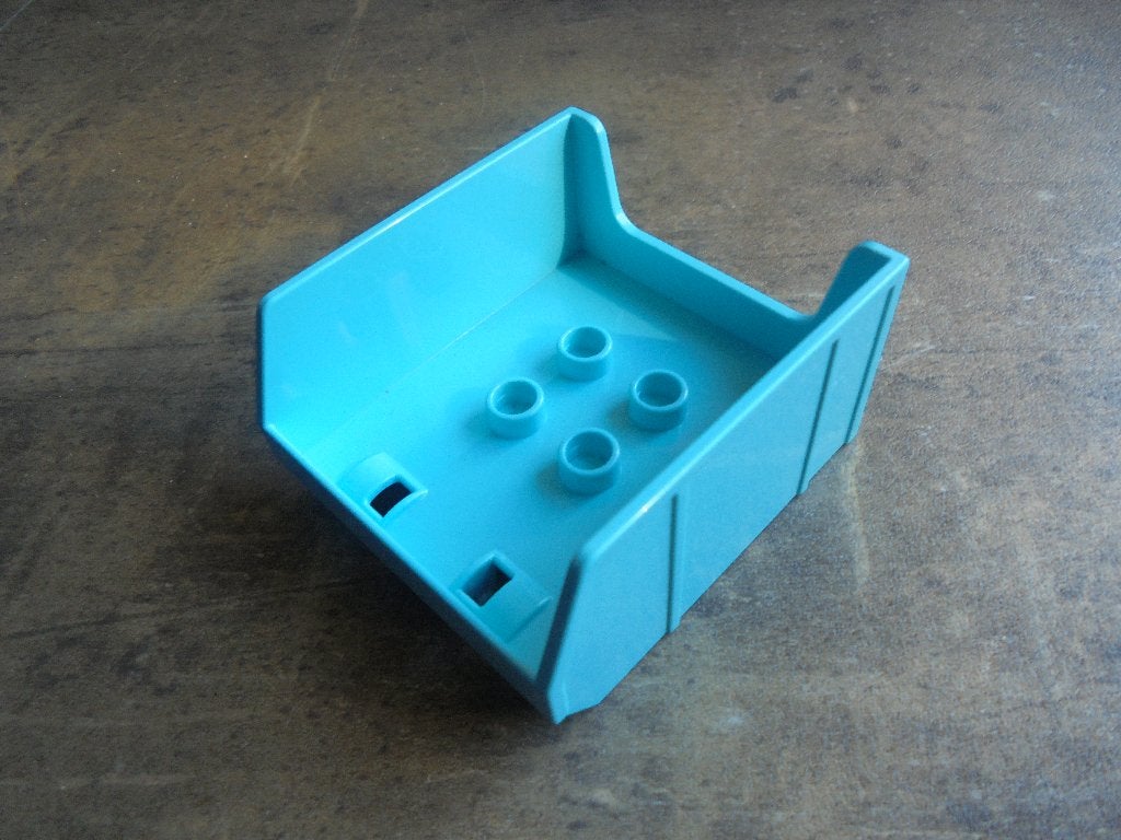 Lego Duplo Tipper Bucket Bed with Cutout (zie foto's), Ophalen of Verzenden, Gebruikt, Losse stenen, Duplo