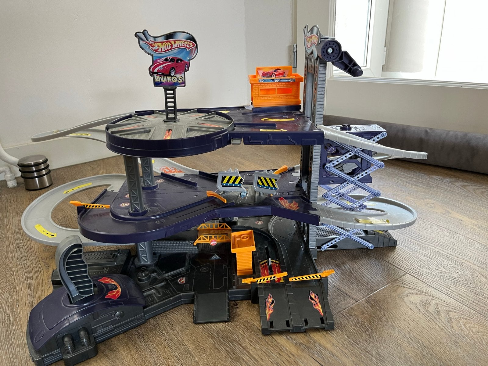 Hot Wheels Ultimate Garage - Grote Parkeergarage, Ophalen, Zo goed als nieuw, Jongen