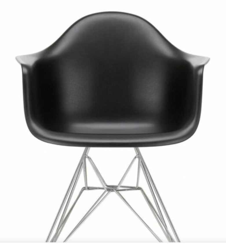 Vitra Eames DAR stoelen, Huis en Inrichting, Stoelen, Ophalen, Drie, Zwart, Zo goed als nieuw
