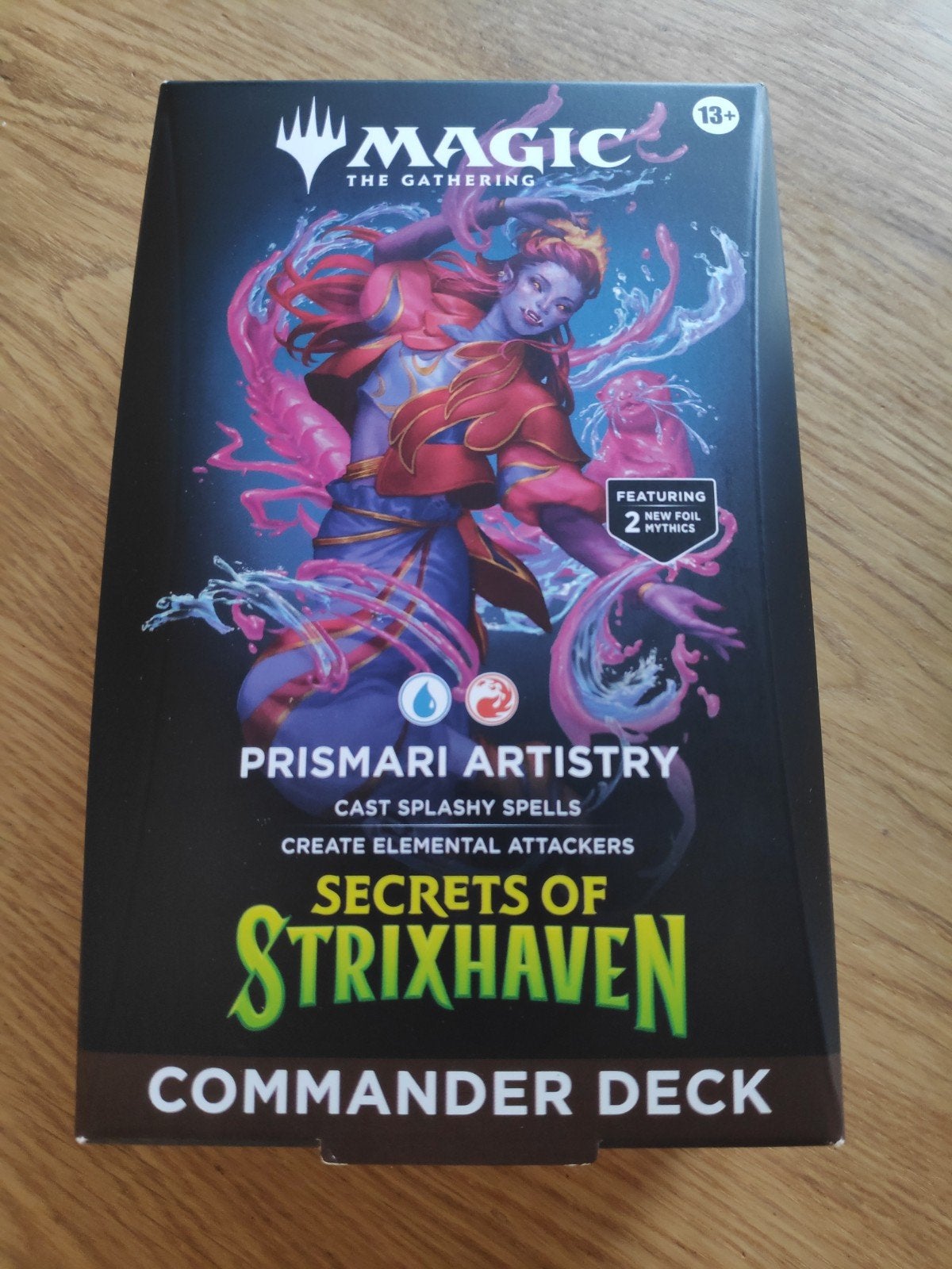 Mtg commander deck Prismari Artistry, Ophalen of Verzenden, Nieuw, Speeldeck