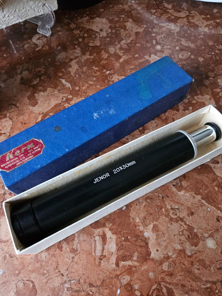 Vintage Jenor 20x30mm Monoculair Telescoop met Doos, Audio, Tv en Foto, Optische apparatuur | Telescopen, Ophalen of Verzenden