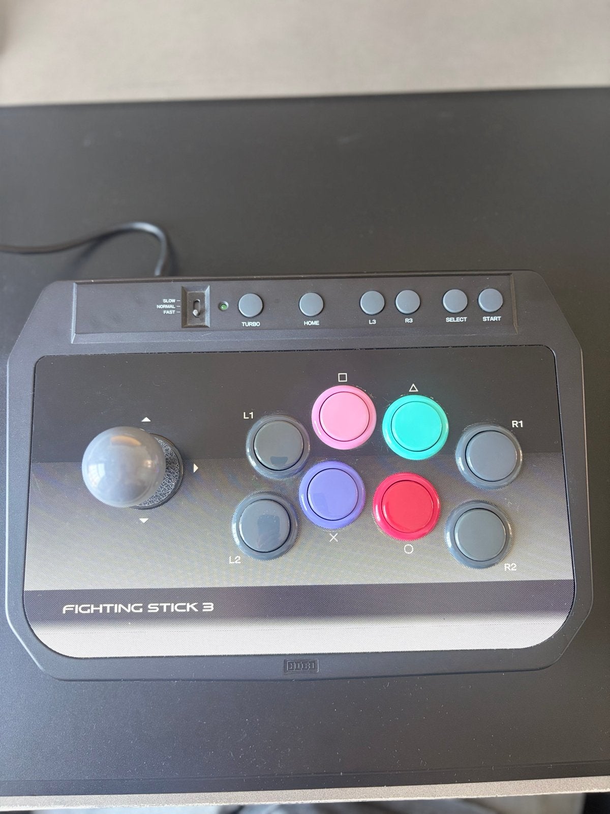 Hori Fighting Stick 3 Arcade Controller voor PlayStation, Gebruikt, Hori, Overige typen, PlayStation