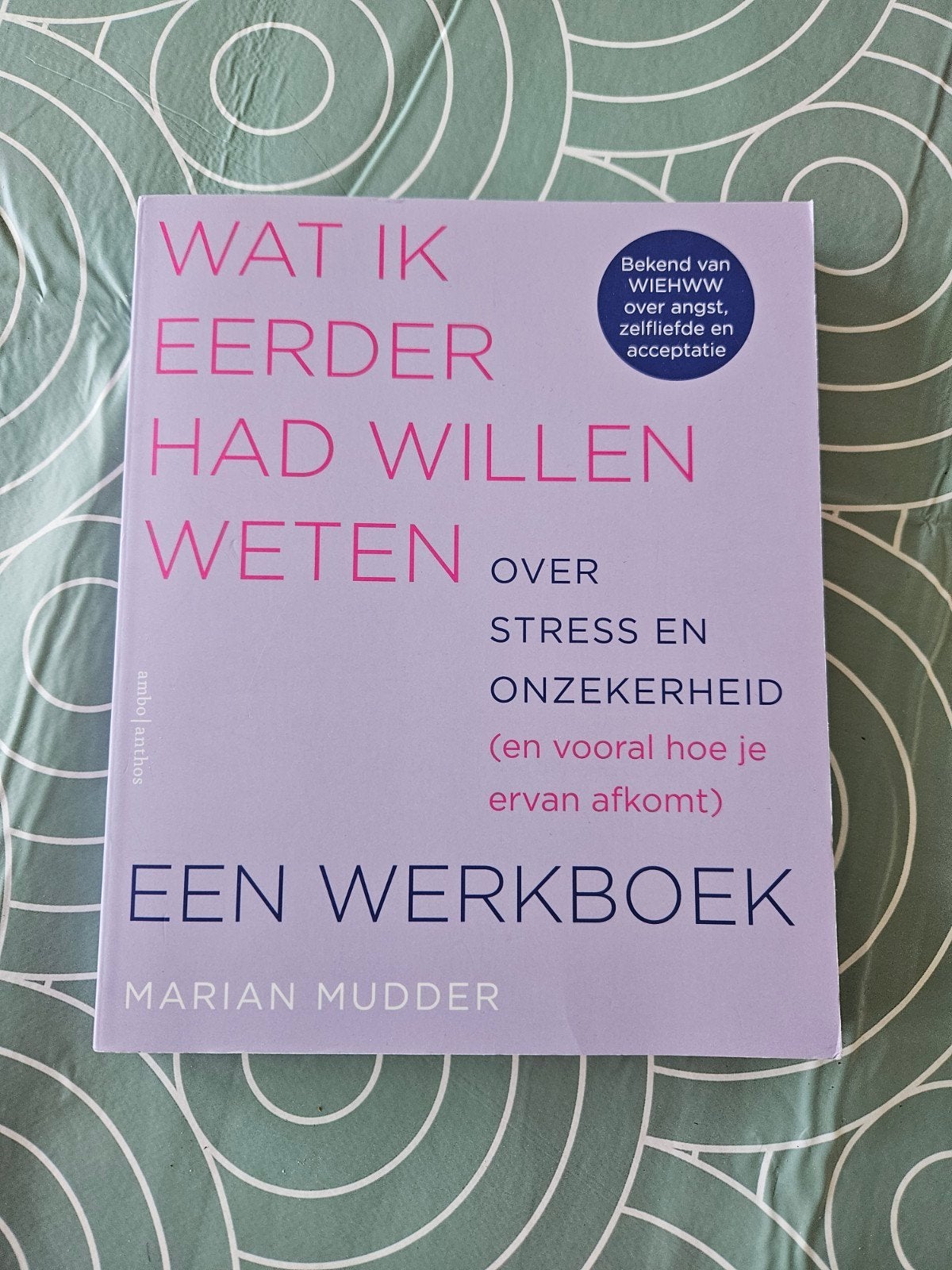 Marian Mudder Wat ik eerder had willen weten- Een werkboek, Ophalen of Verzenden, Zo goed als nieuw, Marian Mudder