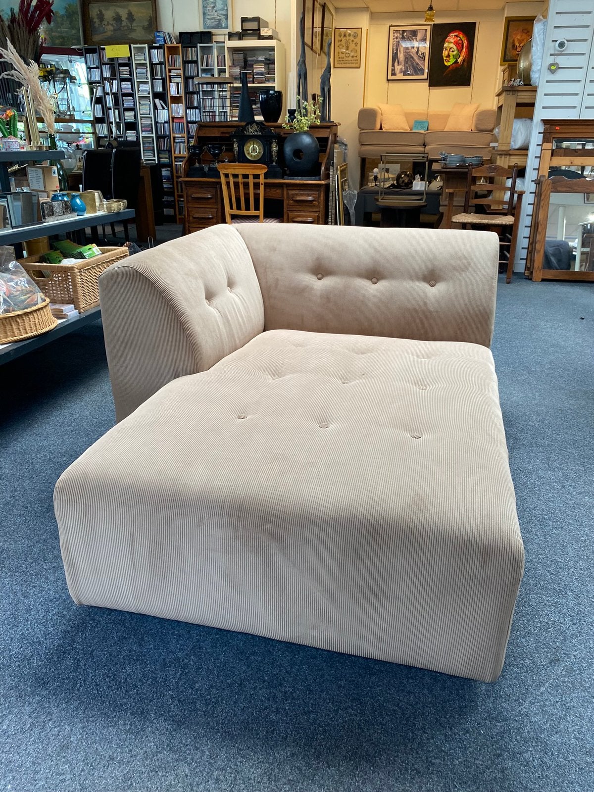 Hkliving Vint Couch Divan Chaise van €1425,- NU €349,-, Huis en Inrichting, Banken | Sofa's en Chaises Longues, Ophalen, Zo goed als nieuw