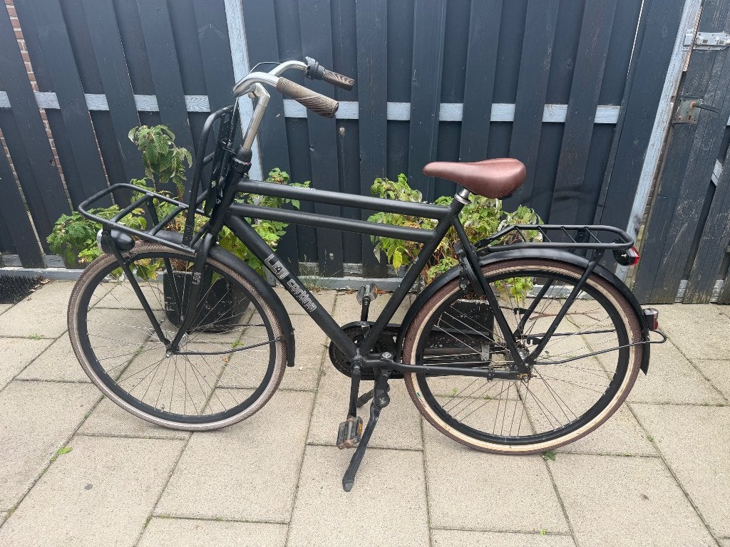 Cortina U4 transport herenfiets 28 inch, Fietsen en Brommers, Terugtraprem, Gebruikt, Versnellingen, 57 tot 61 cm