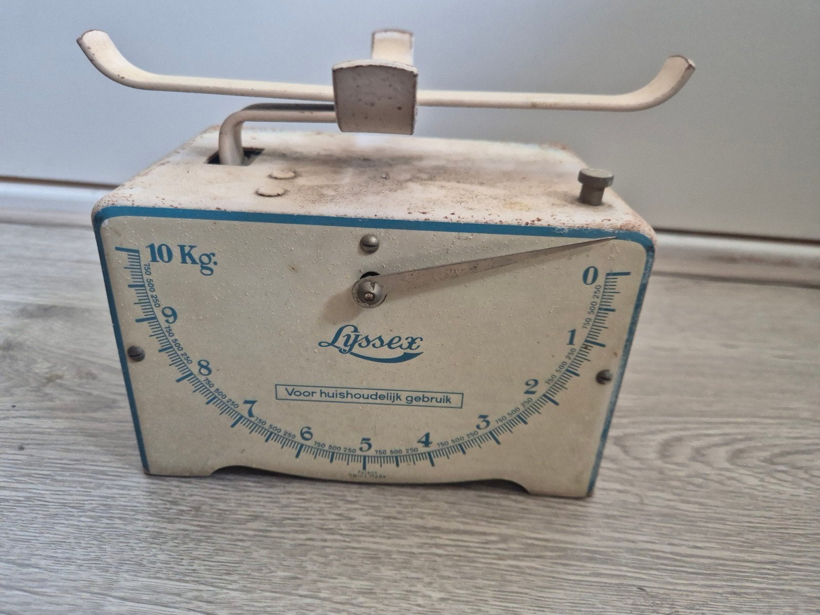 Vintage Lyssex Keukenweegschaal - Made in Swiss, Ophalen of Verzenden