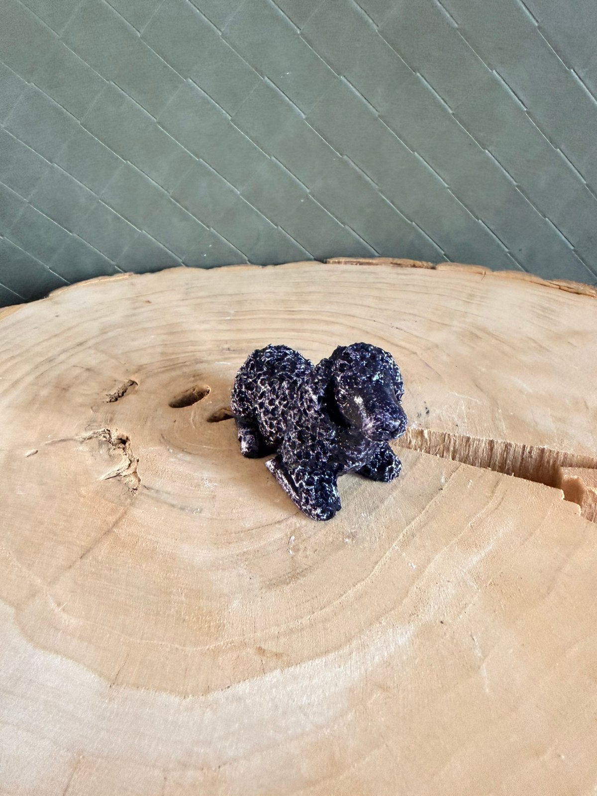 Schaapje liggend. Handmade, Ophalen of Verzenden, Nieuw, Dier