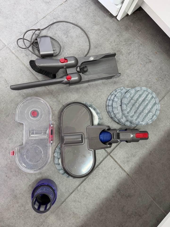 Dyson V7, V8, V10 en V11 accessoires en dweil, Witgoed en Apparatuur, Stofzuigers, Ophalen of Verzenden, Zo goed als nieuw, Steelstofzuiger