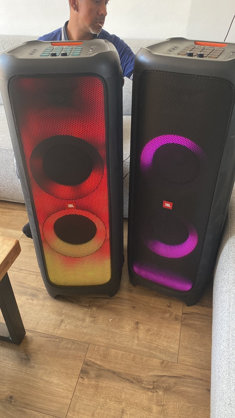 Party boxen jbl te huur 1000, Ophalen, Zo goed als nieuw